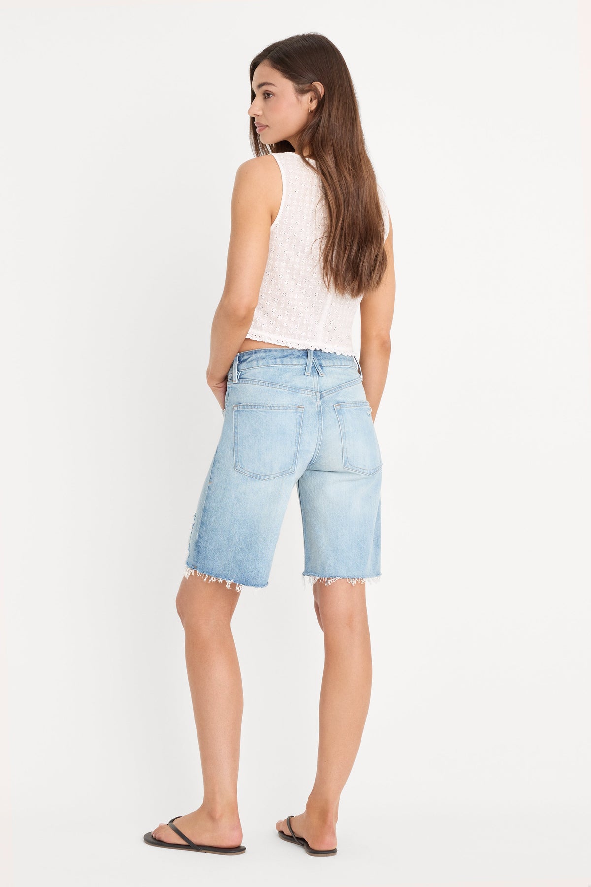 Luxury VINTAGE BERMUDA SHORTS INDIGO1388