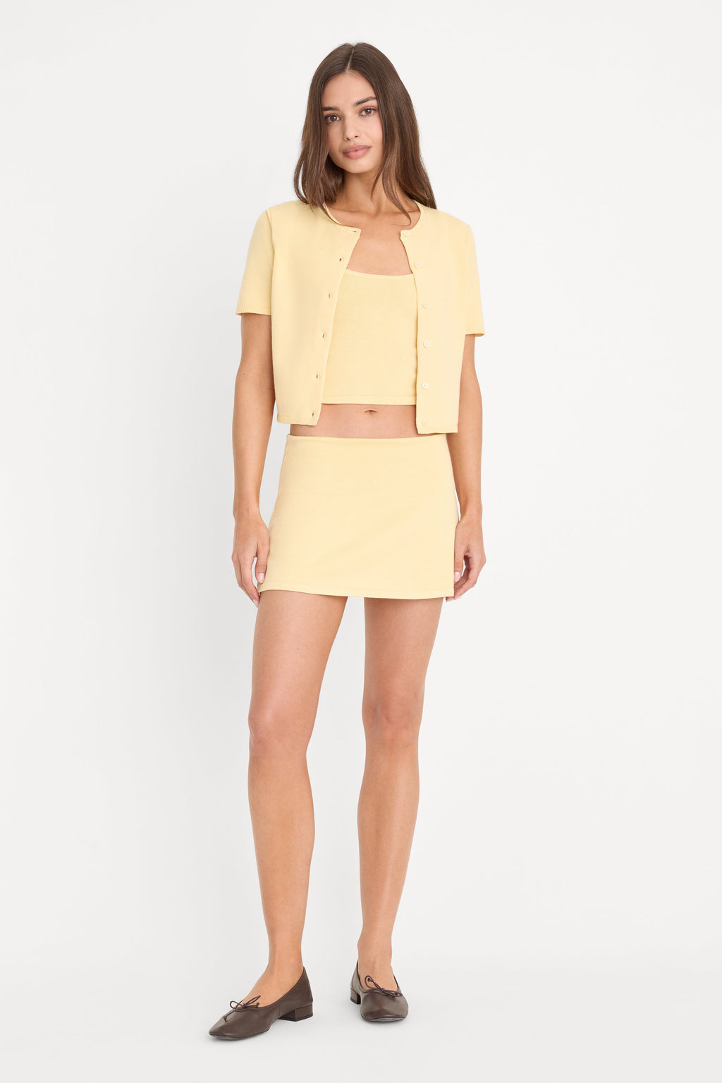 Luxury THE KEEPSAKE CARDIGAN HONEY