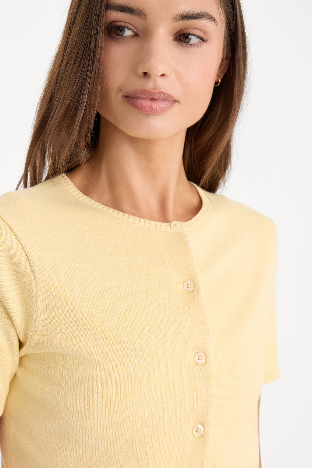 Luxury THE KEEPSAKE CARDIGAN HONEY