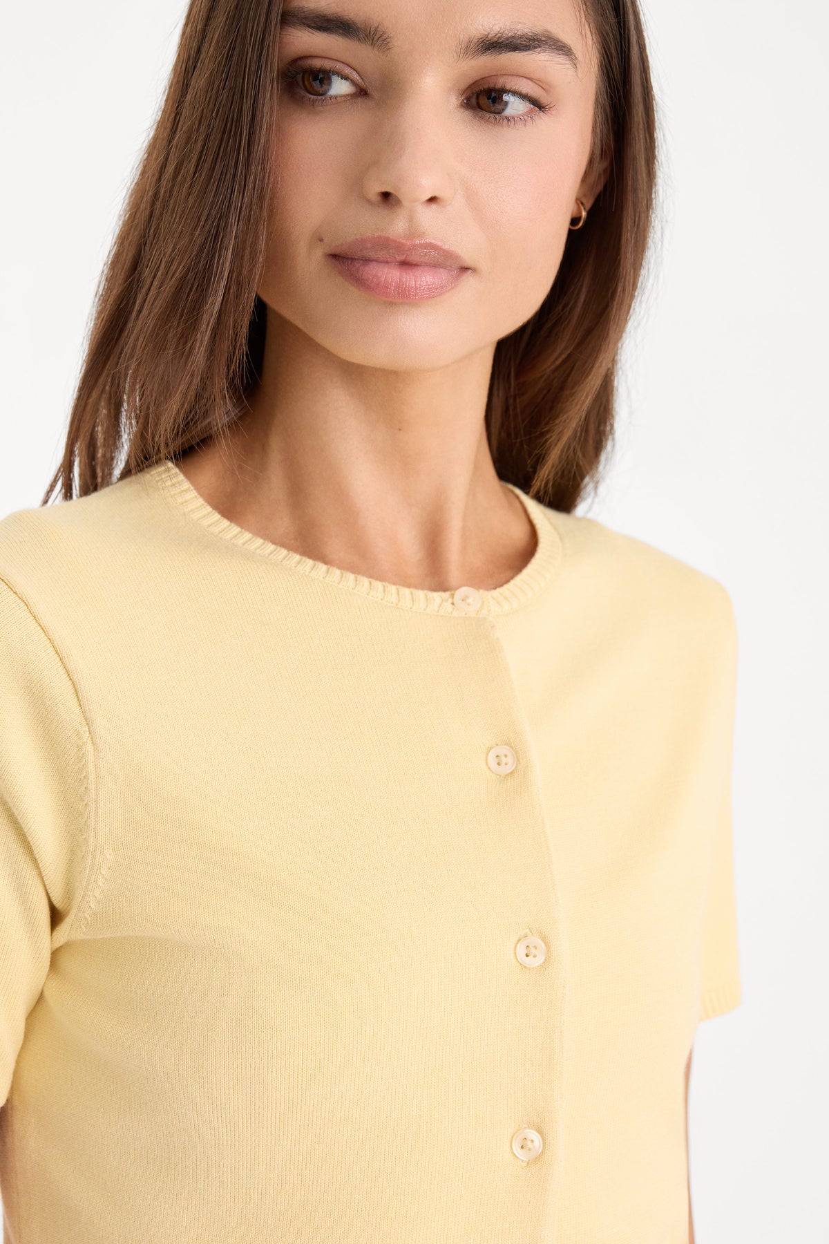 Luxury THE KEEPSAKE CARDIGAN HONEY