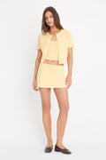 Luxury THE KEEPSAKE SKORT HONEY