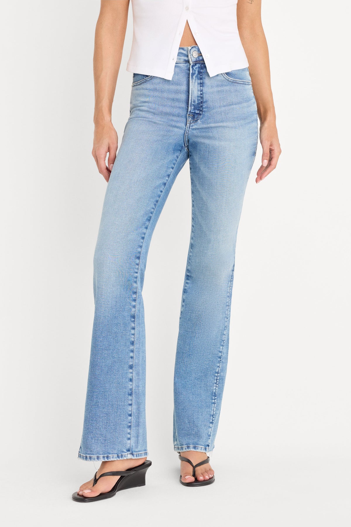 Luxury SOFT TECH GOOD CLASSIC BOOTCUT JEANS INDIGO1019