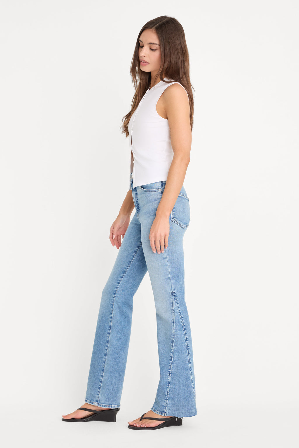 Luxury SOFT TECH GOOD CLASSIC BOOTCUT JEANS INDIGO1019