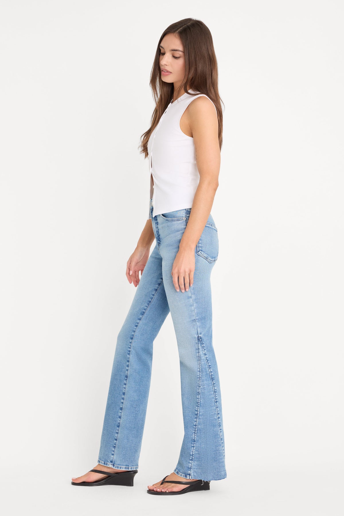 Luxury SOFT TECH GOOD CLASSIC BOOTCUT JEANS INDIGO1019
