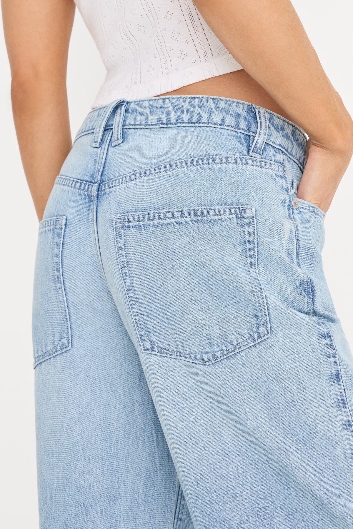 Luxury WEIGHTLESS WIDE JEANS INDIGO1250