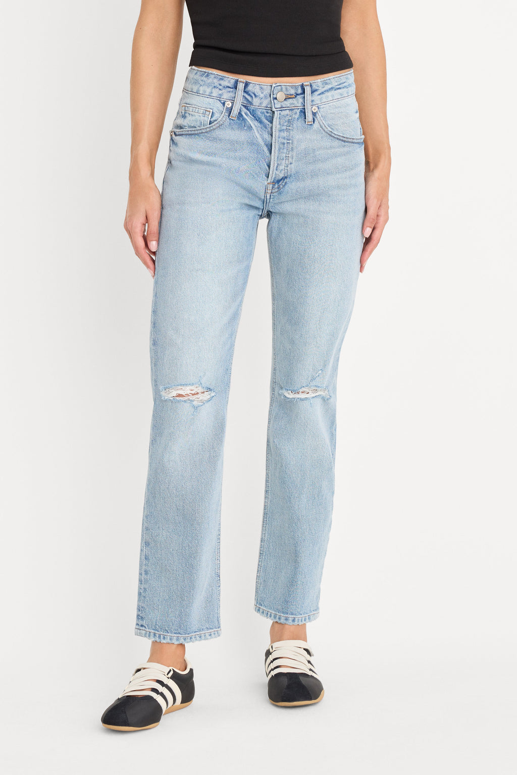Luxury VINTAGE STRAIGHT ANKLE JEANS INDIGO1252