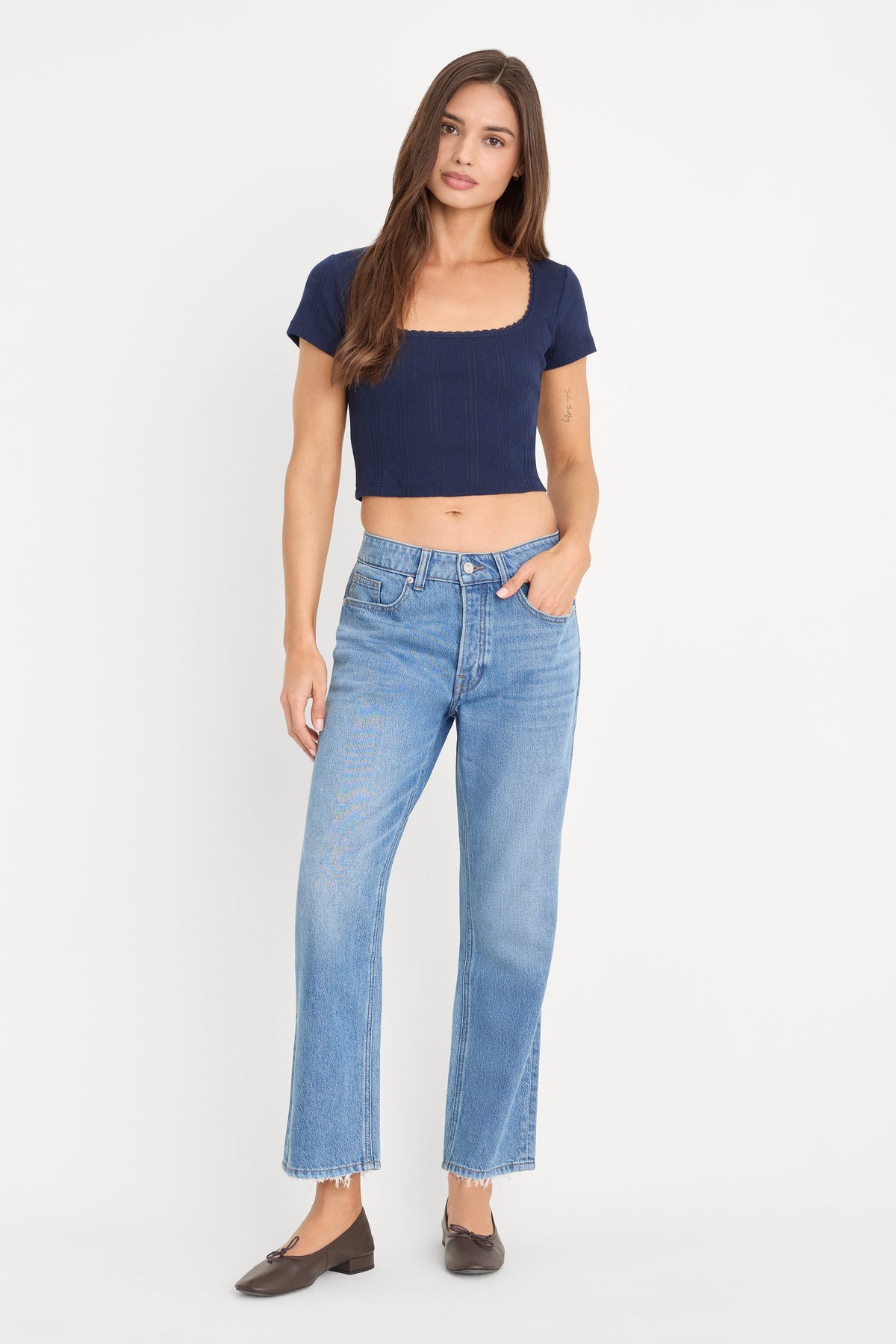 Luxury WEIGHTLESS BOYFRIEND JEANS INDIGO961