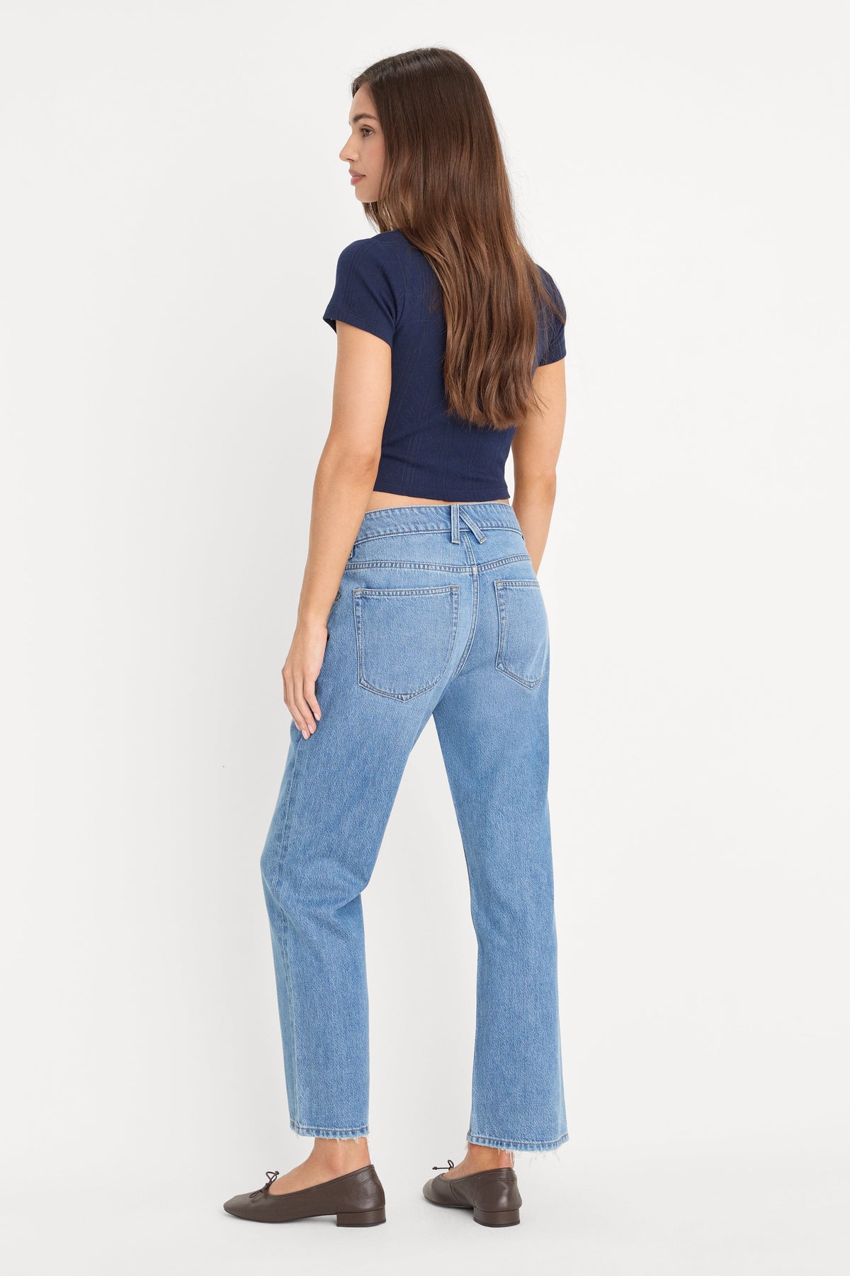 Luxury WEIGHTLESS BOYFRIEND JEANS INDIGO961