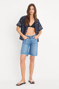 Luxury VINTAGE BERMUDA SHORTS INDIGO1387