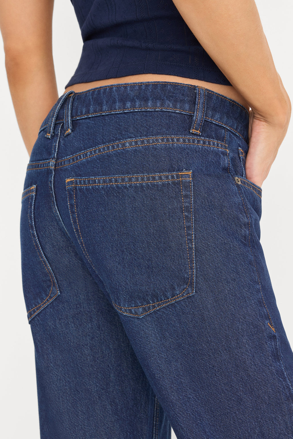 Luxury WEIGHTLESS BOYFRIEND JEANS INDIGO