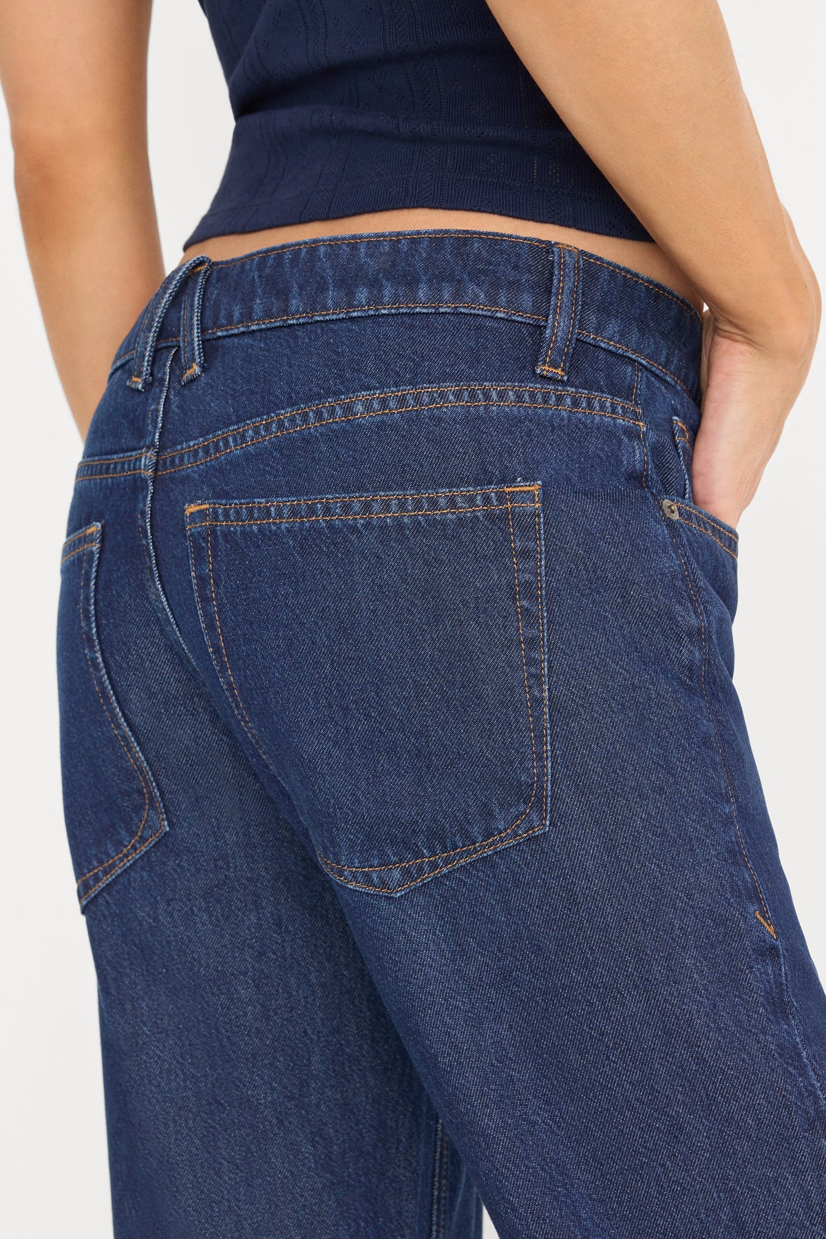 Luxury WEIGHTLESS BOYFRIEND JEANS INDIGO