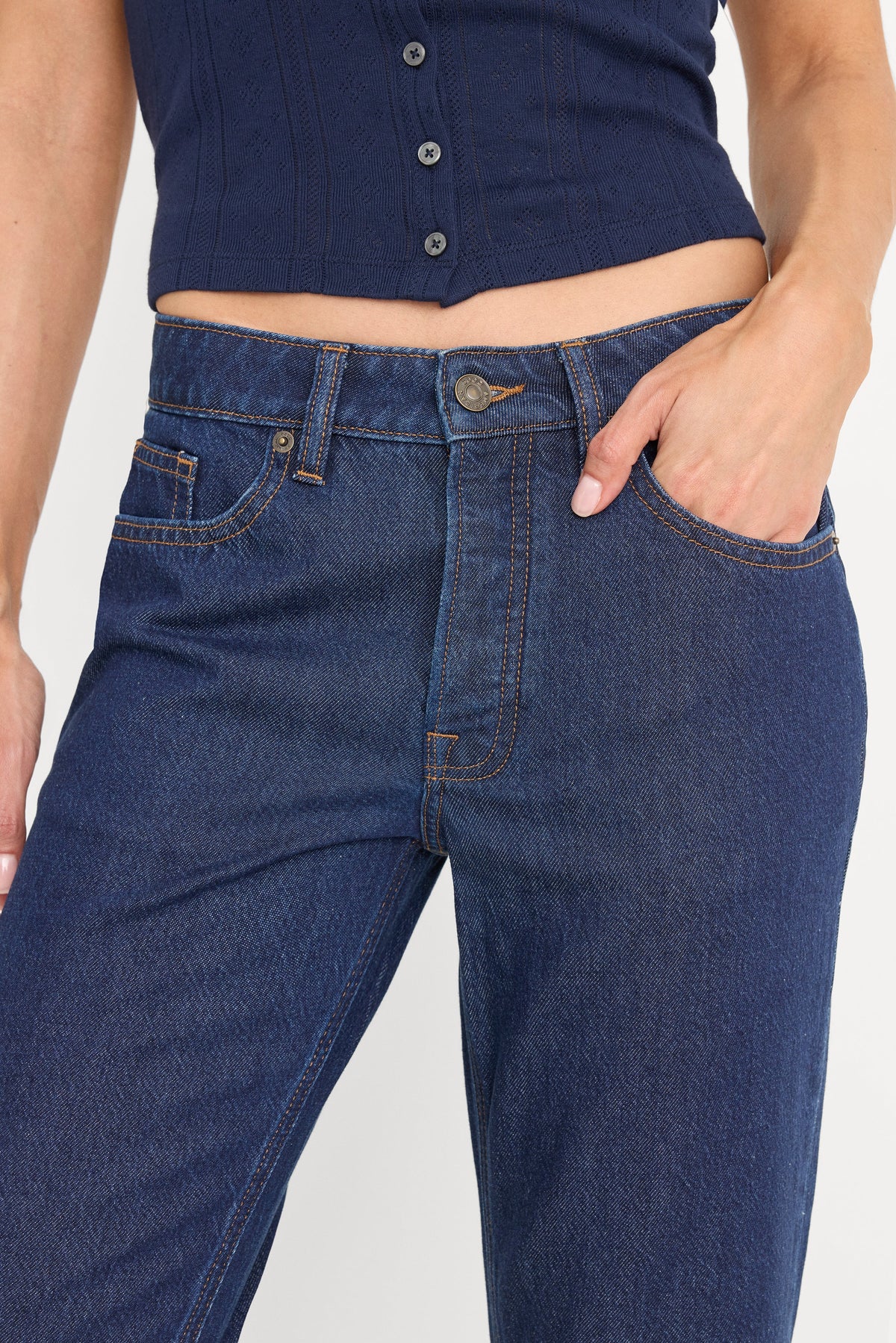 Luxury WEIGHTLESS BOYFRIEND JEANS INDIGO