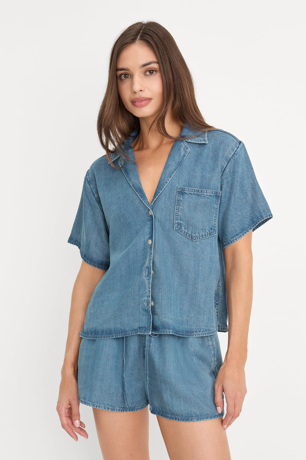 Luxury THE DENIM CAMP SHIRT