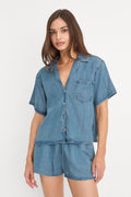 Luxury THE DENIM CAMP SHIRT