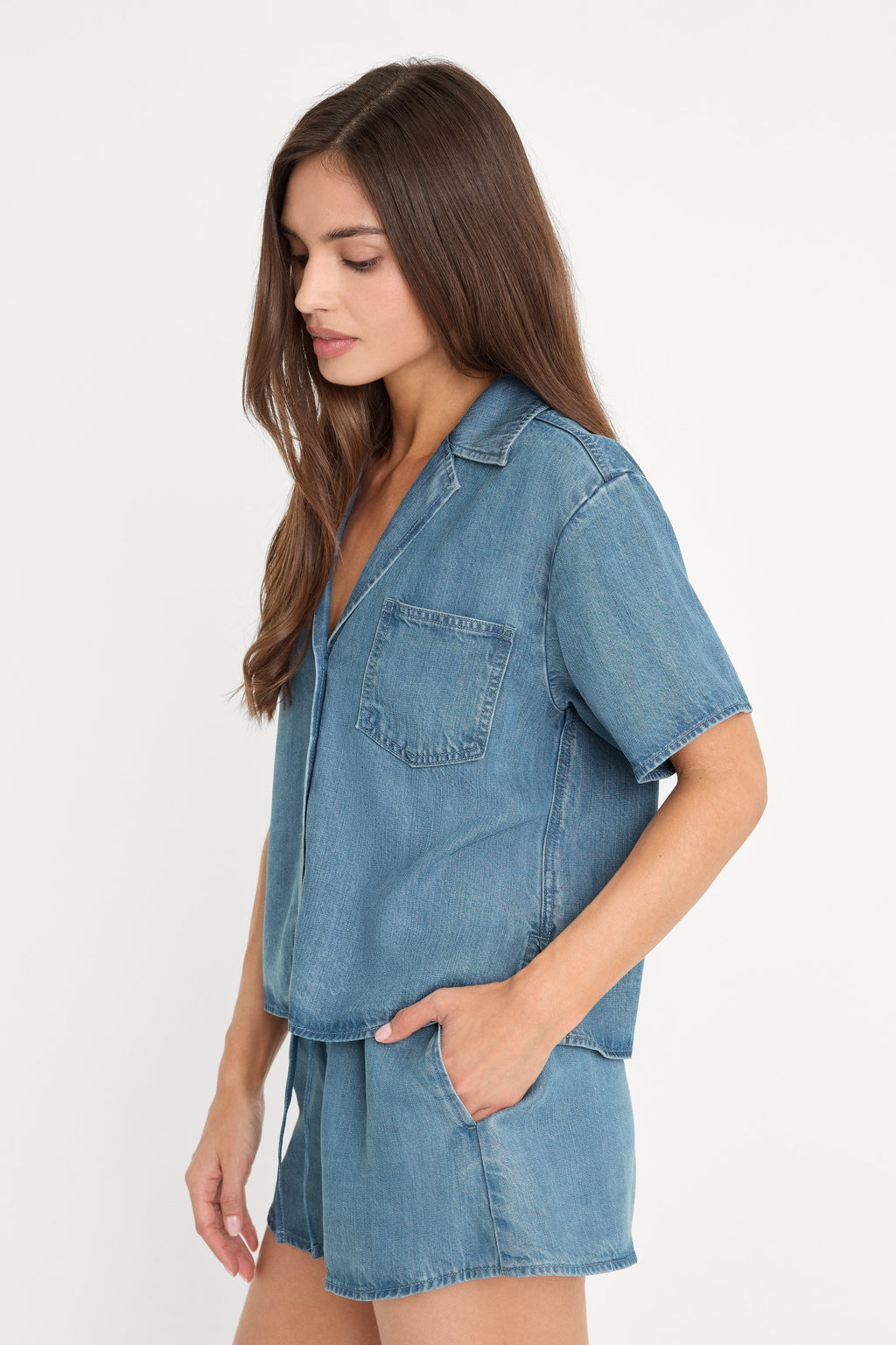 Luxury THE DENIM CAMP SHIRT