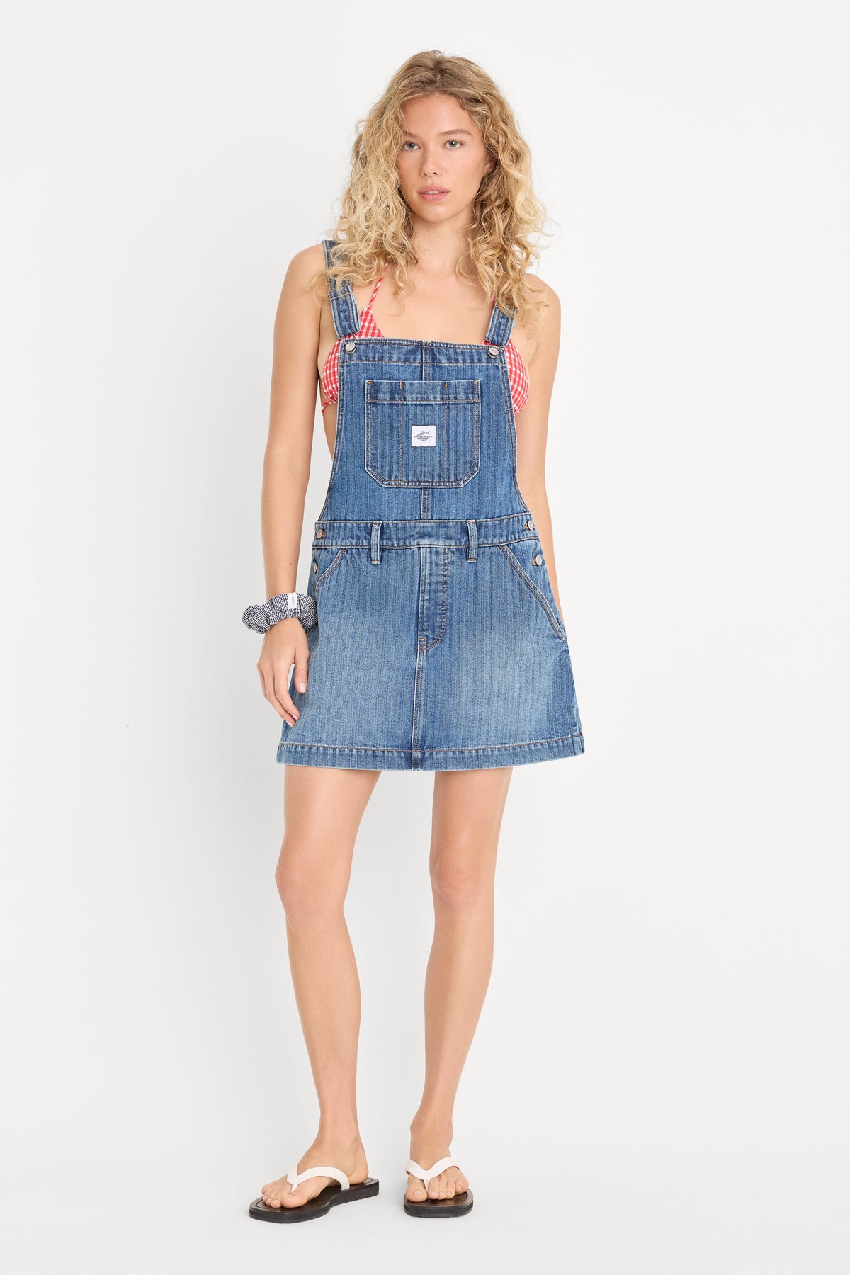 Luxury THE OVERALL DRESS INDIGO1375