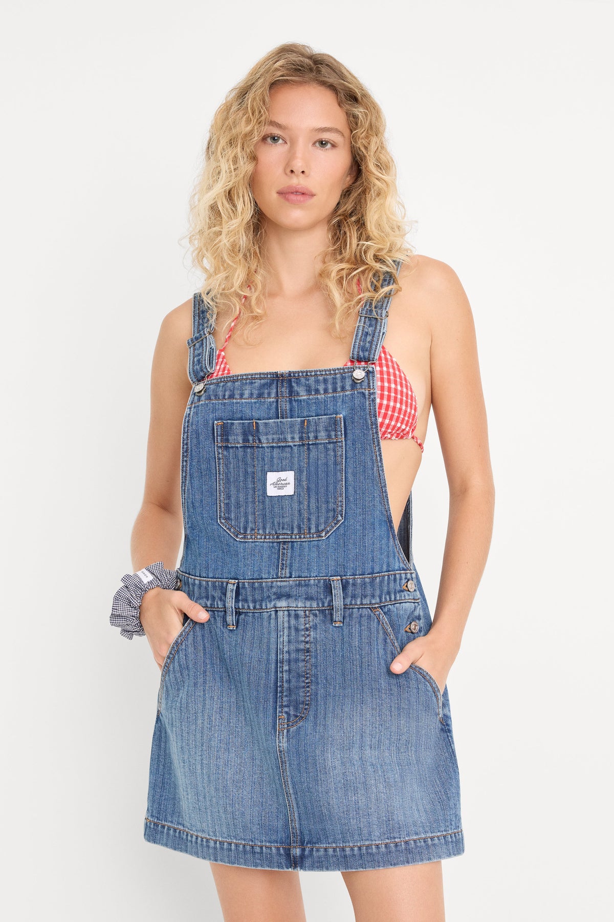 Luxury THE OVERALL DRESS INDIGO1375