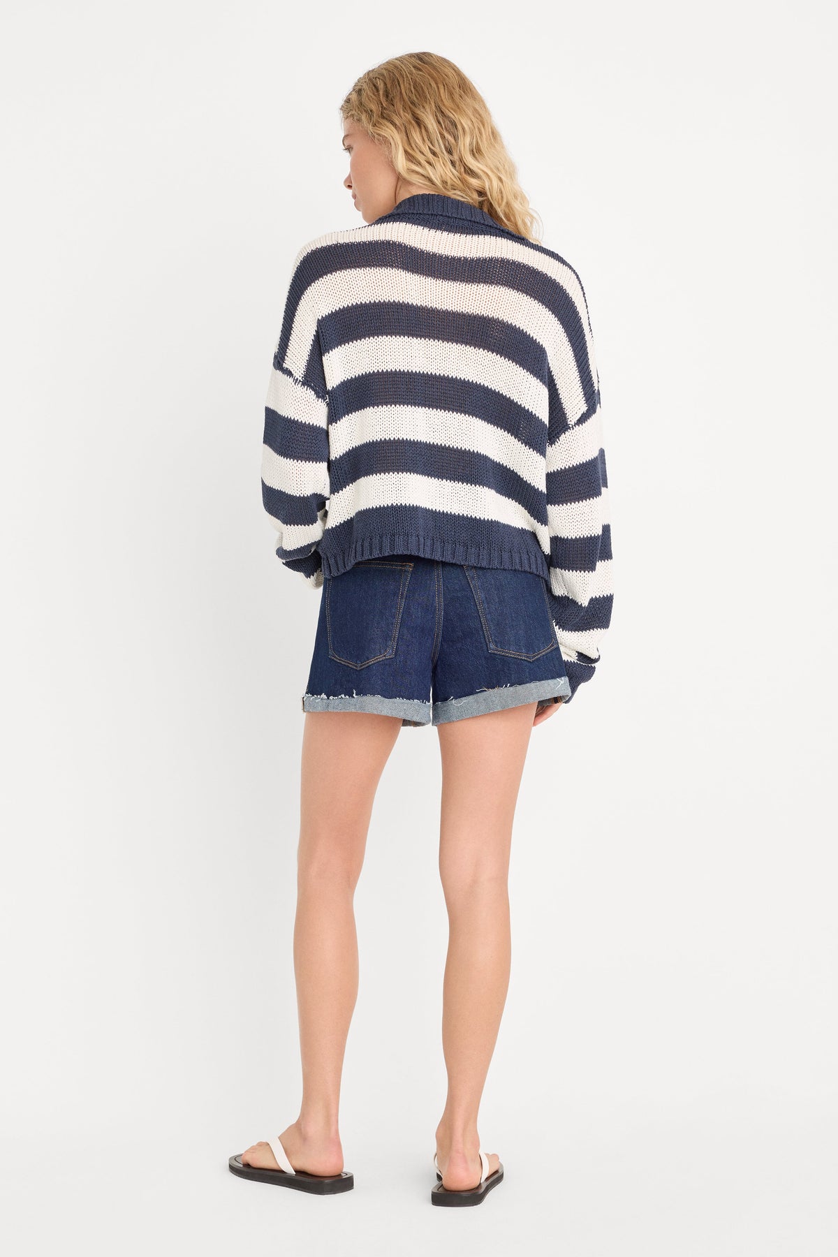 Luxury GOOD GIRLFRIEND SHORT INDIGO1374