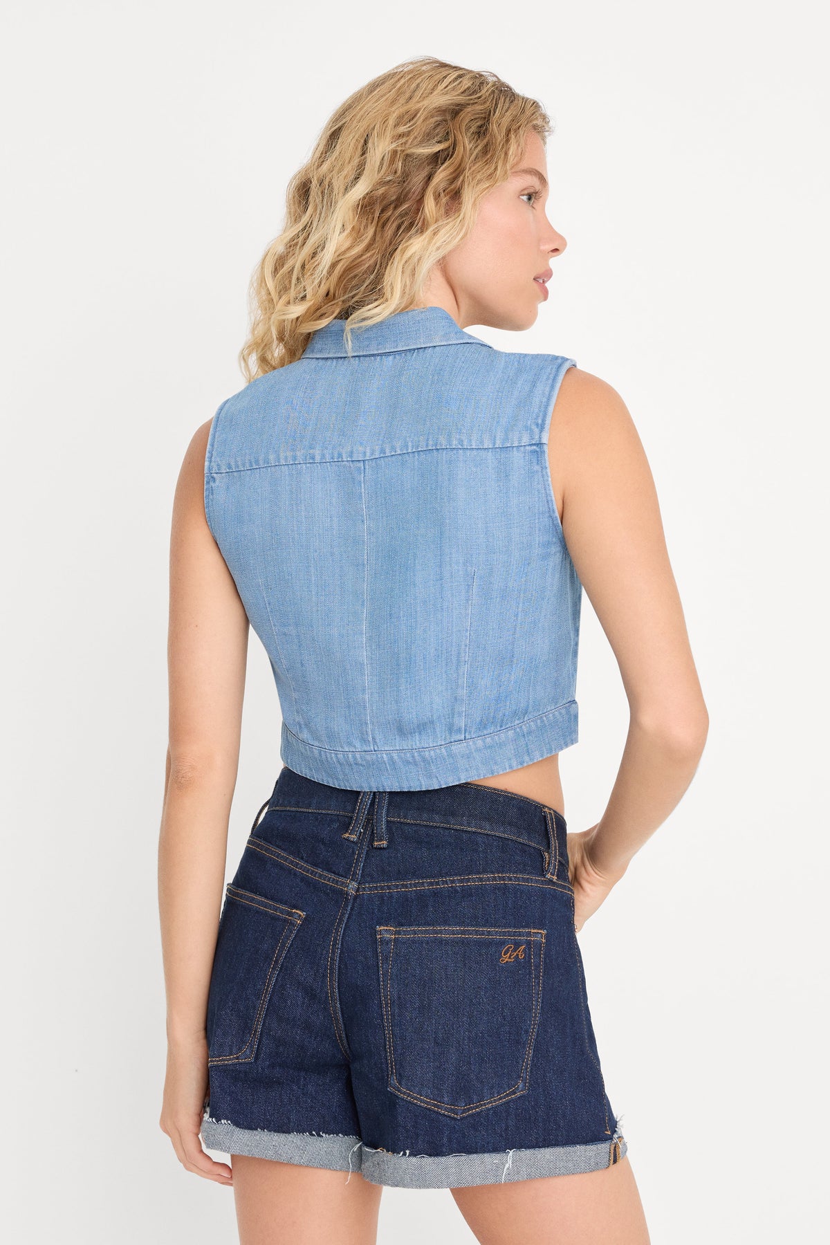 Luxury THE DENIM ANCHOR TOP INDIGO1391