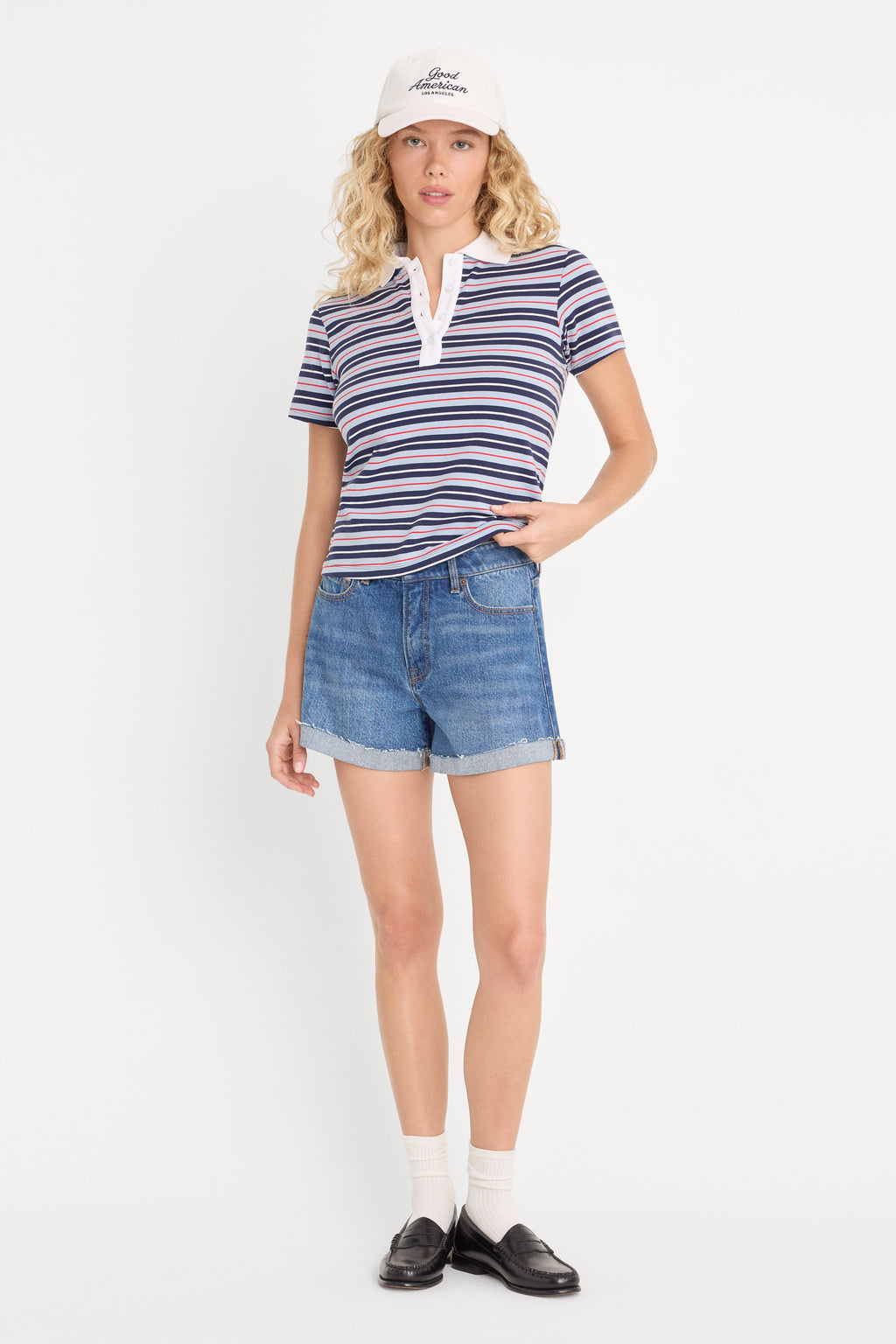 Luxury THE EASY POLO AMERICANA HORIZONTAL STRIPE