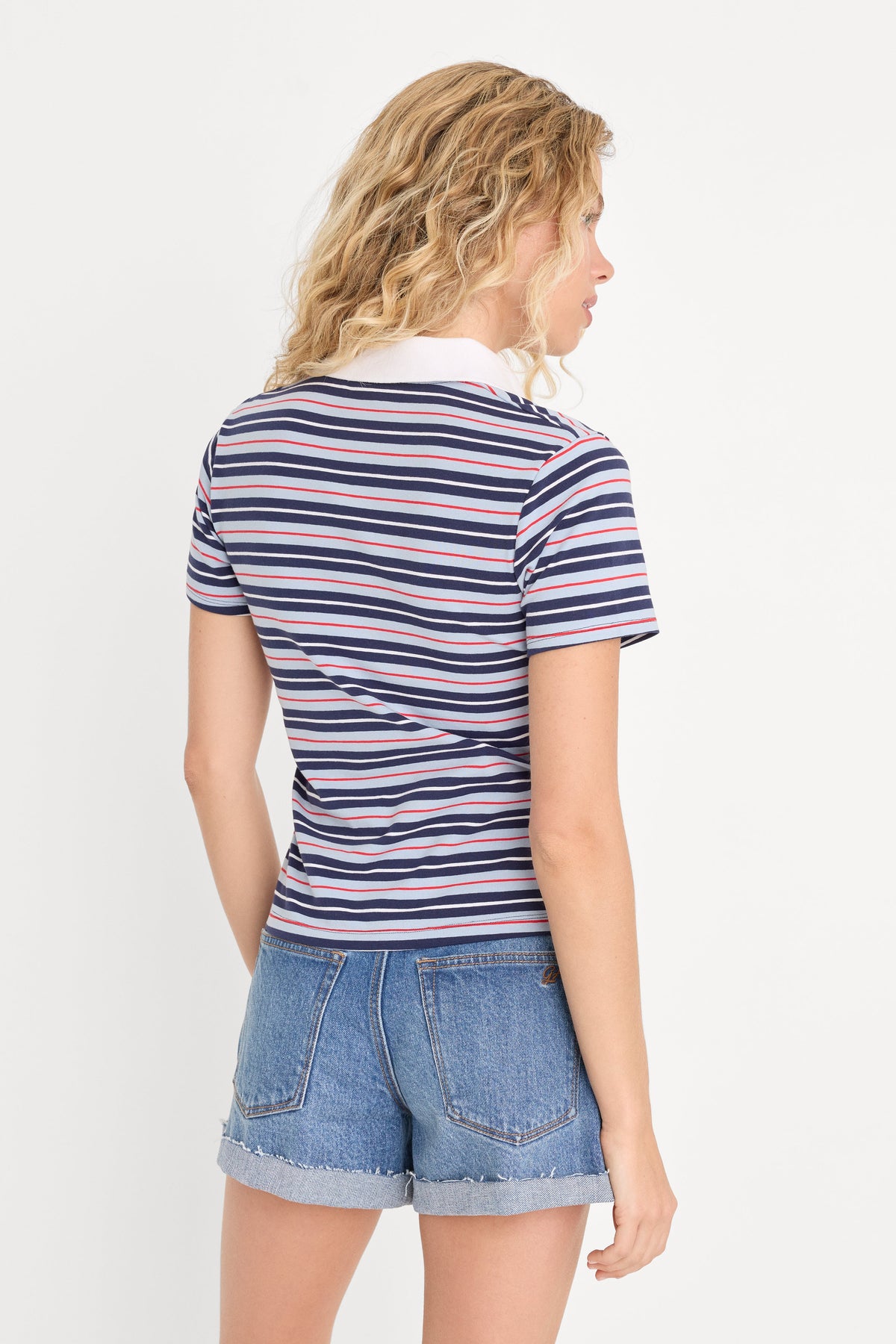 Luxury THE EASY POLO AMERICANA HORIZONTAL STRIPE