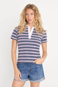 Luxury THE EASY POLO AMERICANA HORIZONTAL STRIPE