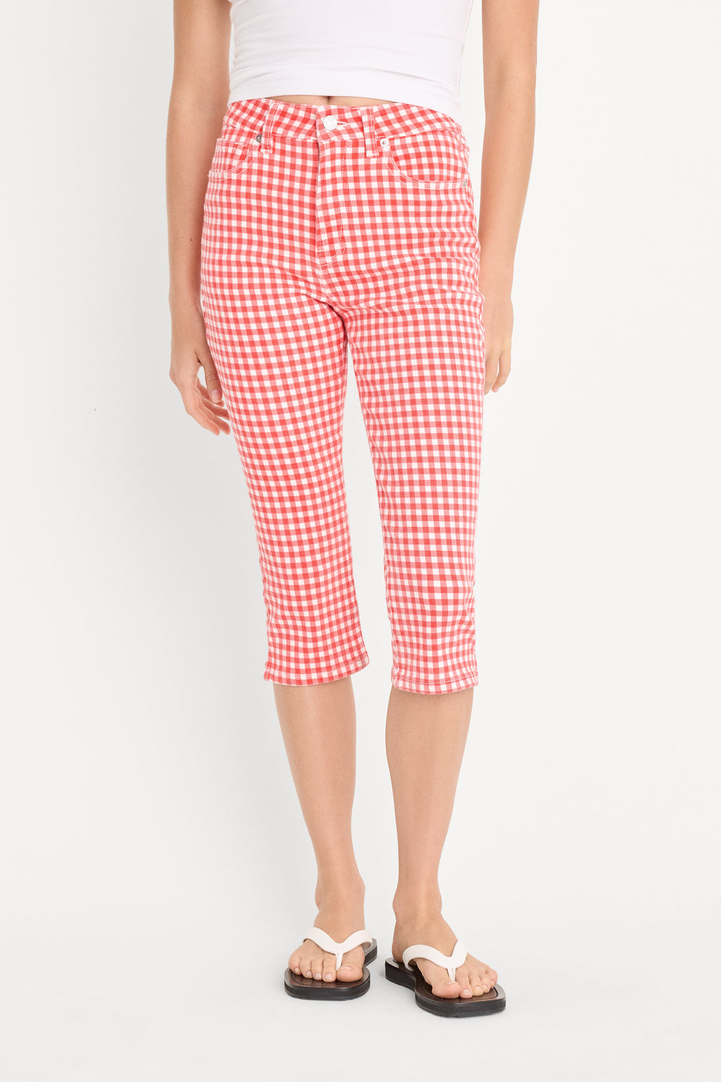 Luxury GOOD LEGS CAPRI POP GINGHAM LARGE