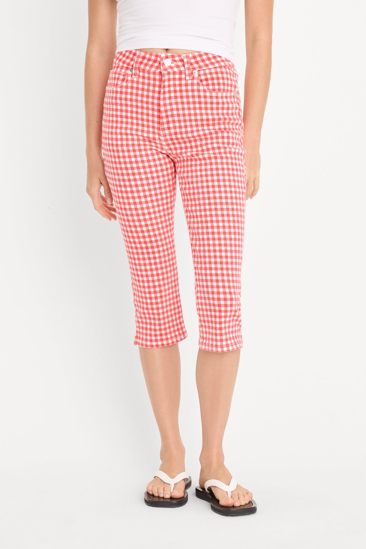 Luxury GOOD LEGS CAPRI POP GINGHAM LARGE