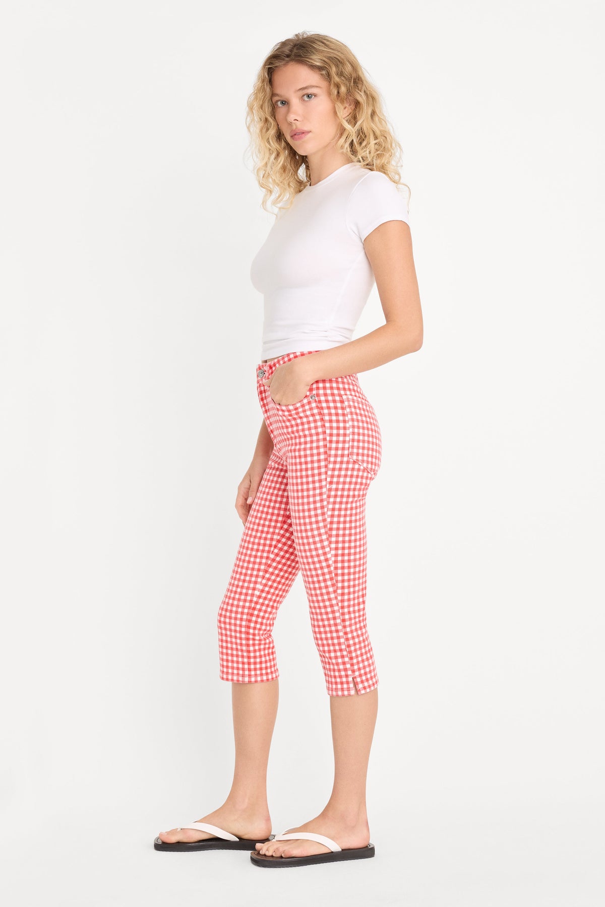 Luxury GOOD LEGS CAPRI POP GINGHAM LARGE