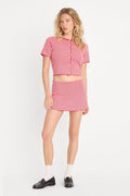 Luxury THE KEEPSAKE SKORT CHERRY GINGHAM