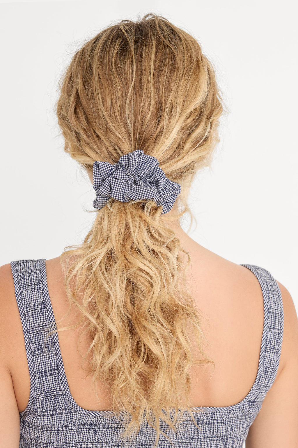 Luxury THE SCRUNCHIE HORIZON GINGHAM SMALL