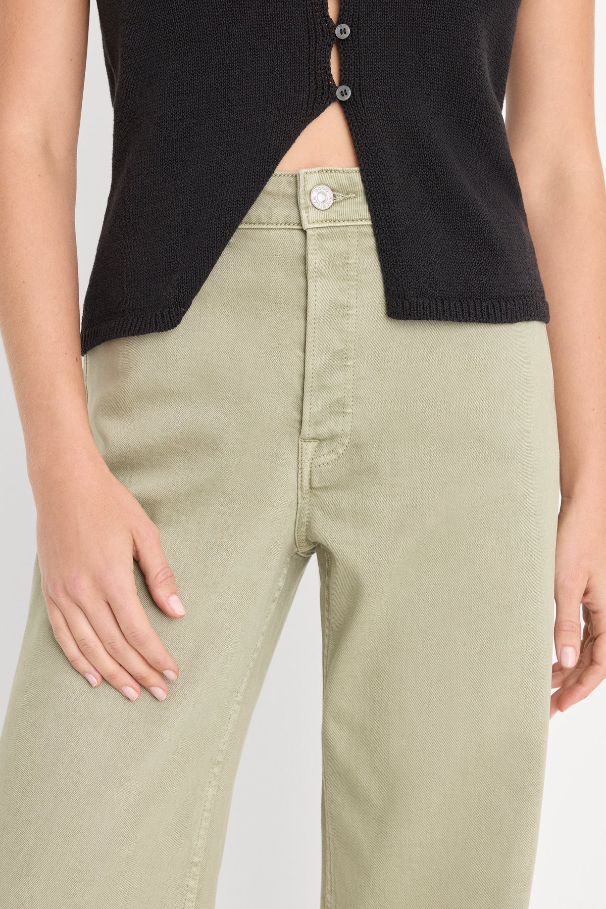 Luxury VINTAGE WIDE JEANS BEACHGRASS