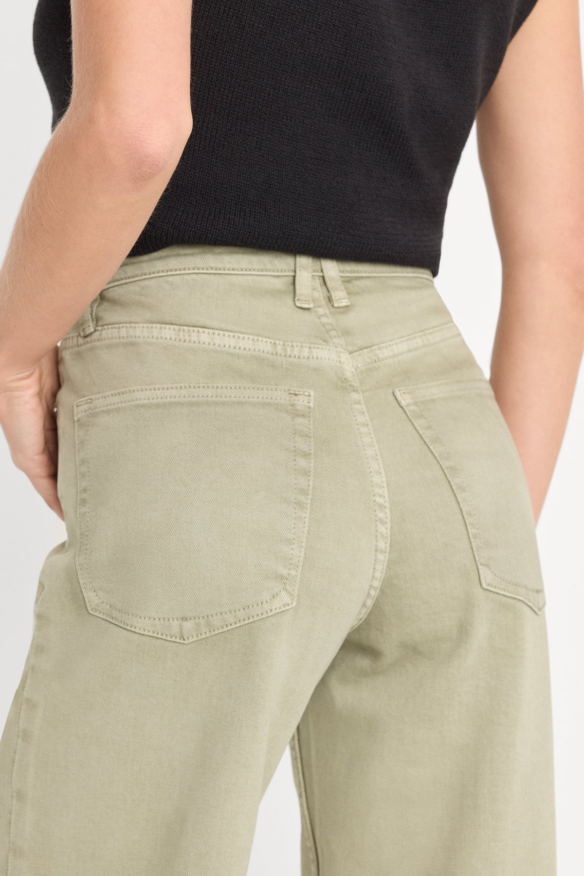 Luxury VINTAGE WIDE JEANS BEACHGRASS