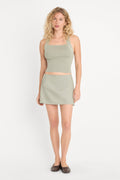 Luxury THE LINEN SKORT MOSSWELL
