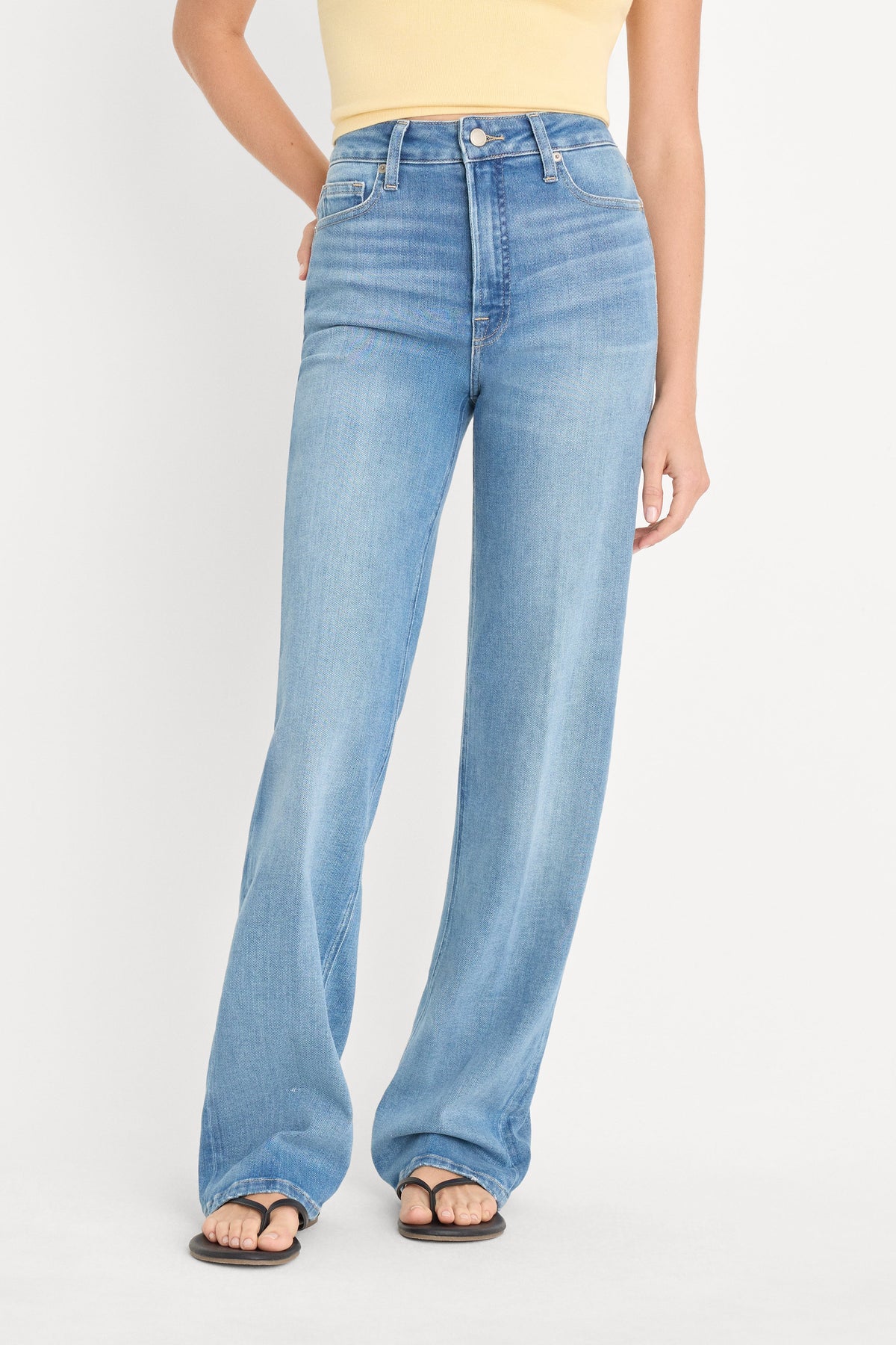 Luxury SOFT TECH GOOD TRUE STRAIGHT JEANS INDIGO1243