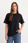 Luxury THE OVERSIZED TEE BLACK001