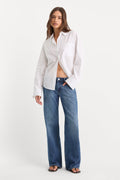 Luxury VINTAGE LOW LOOSE JEANS INDIGO1291