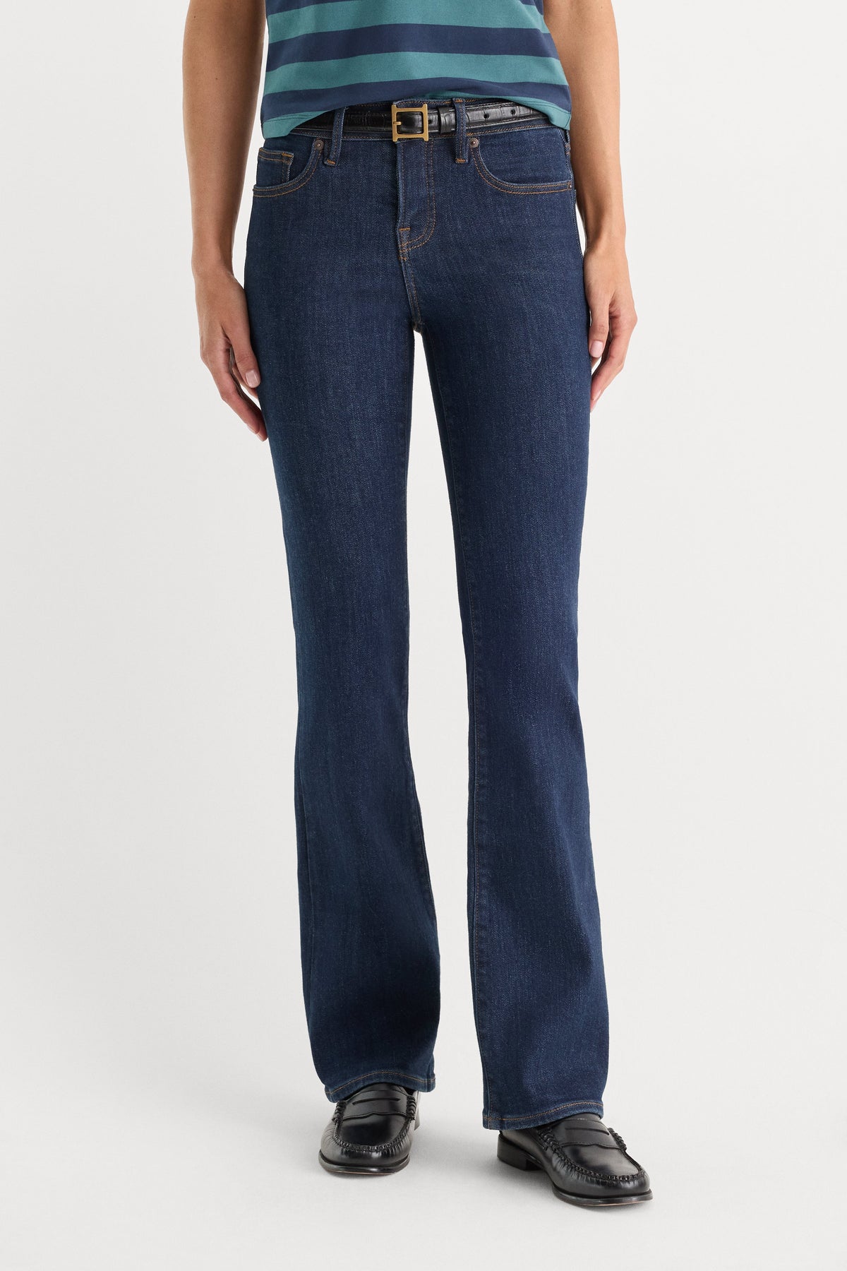 Luxury GOOD LOW RISE BOOTCUT JEANS INDIGO1231