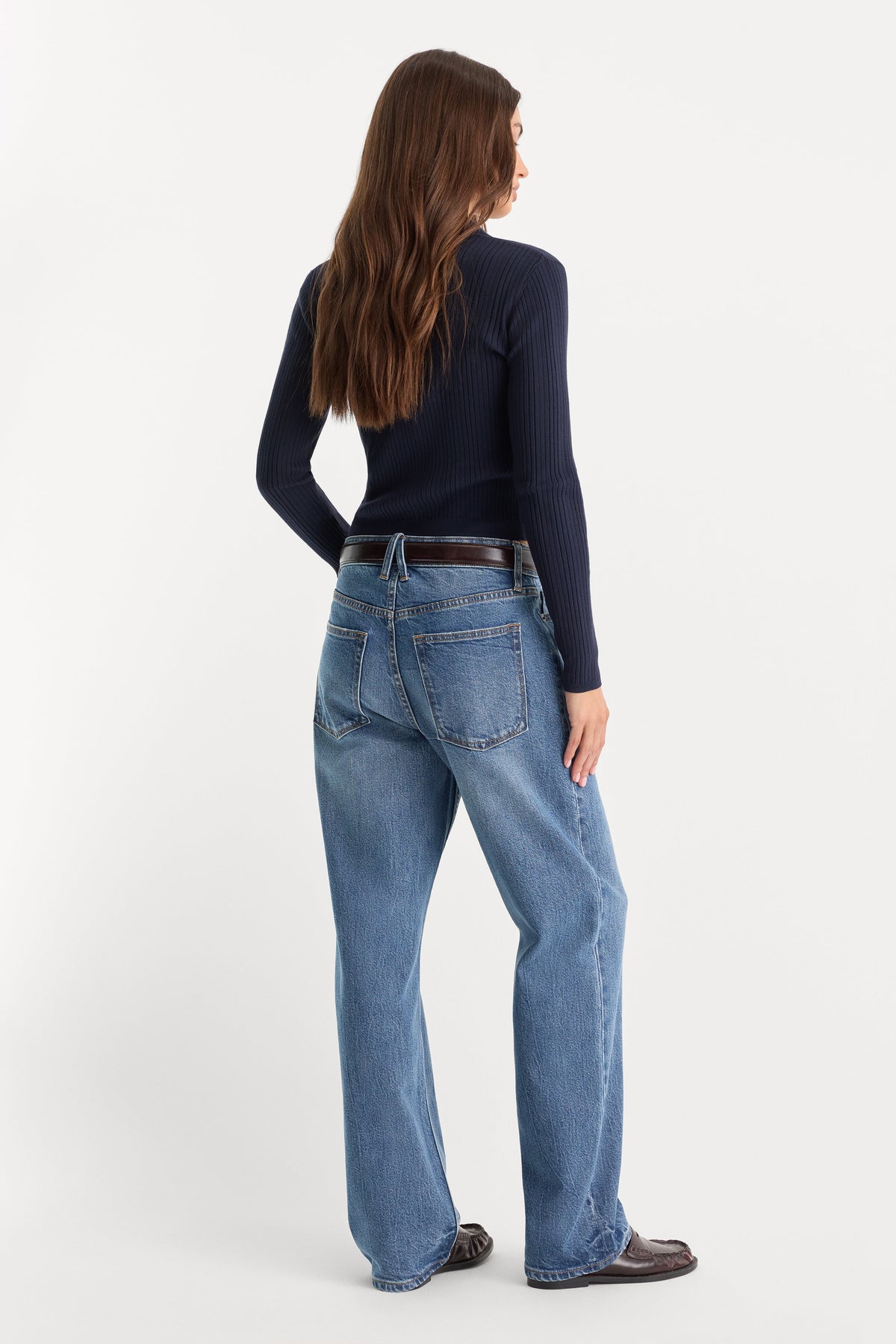 Luxury GOOD 90s JEANS INDIGO1287