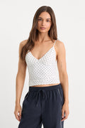 Luxury THE WEIGHTLESS SCULPTING MODERN TANK MINI DOT WHITE
