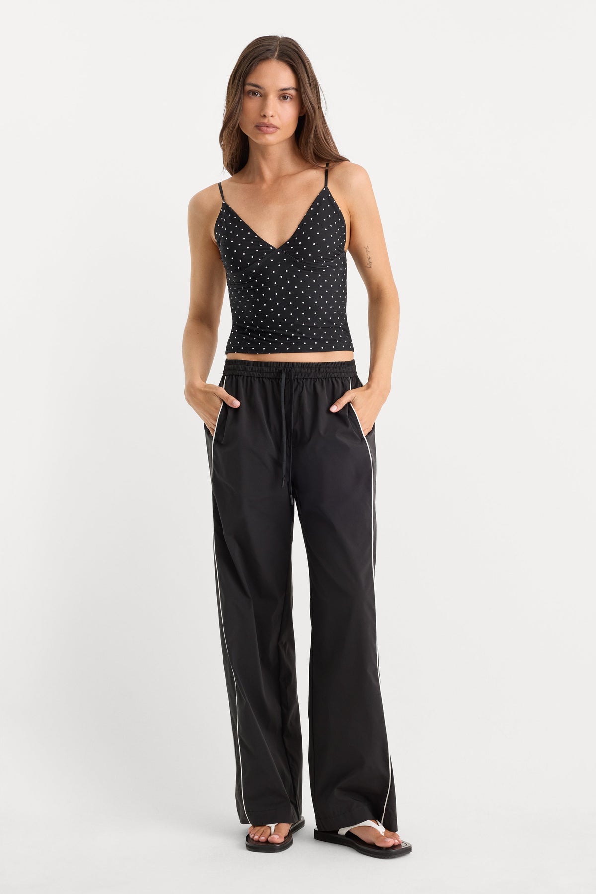 Luxury THE SPORT PANT BLACK