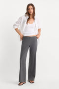 Luxury THE LOW RISE TROUSER ASH