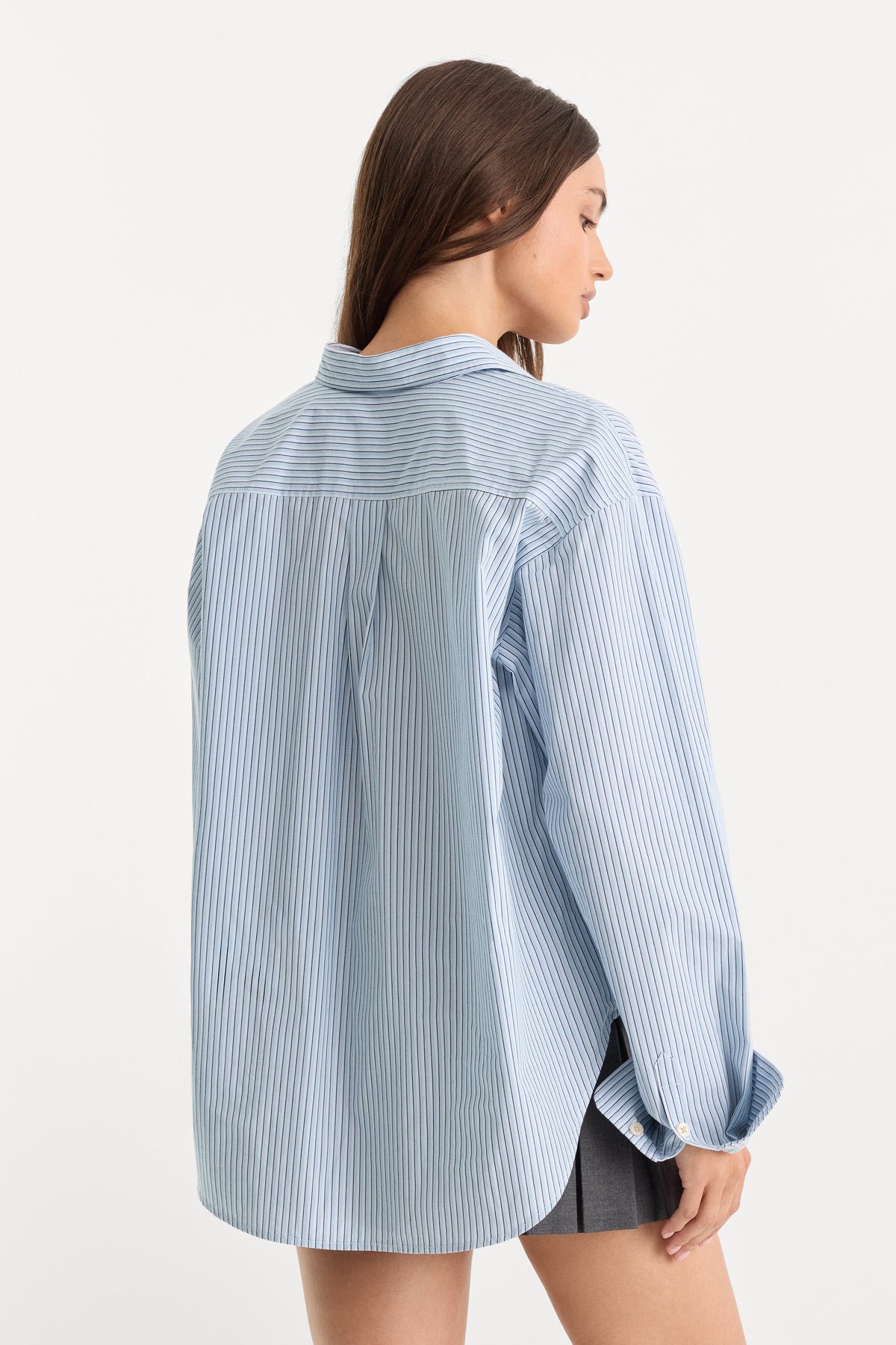Luxury THE POPLIN EASY SHIRT SUMMER SKY STRIPE