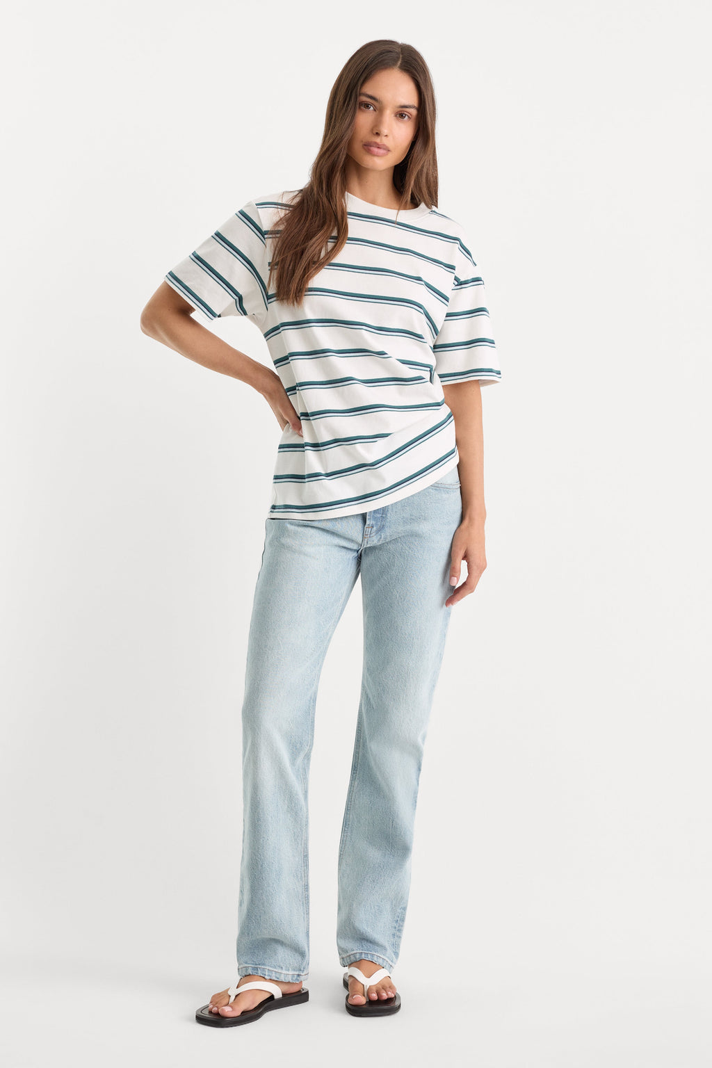 Luxury VINTAGE STRAIGHT JEANS INDIGO1389