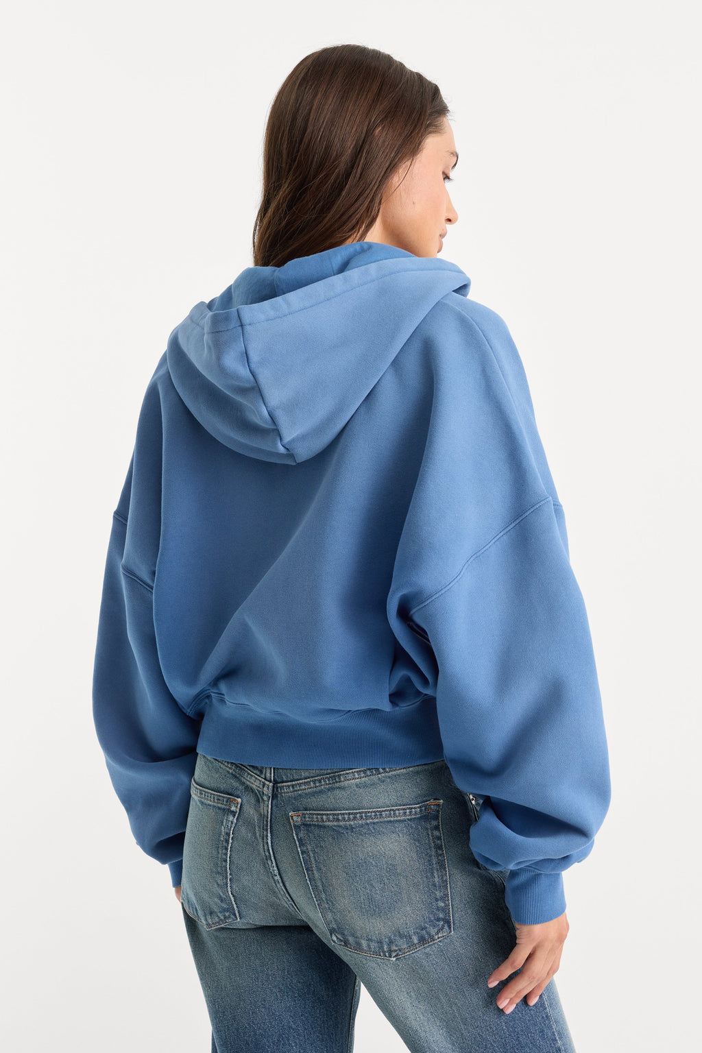 Luxury THE ZIP UP SWEATSHIRT BLUE DRIFT