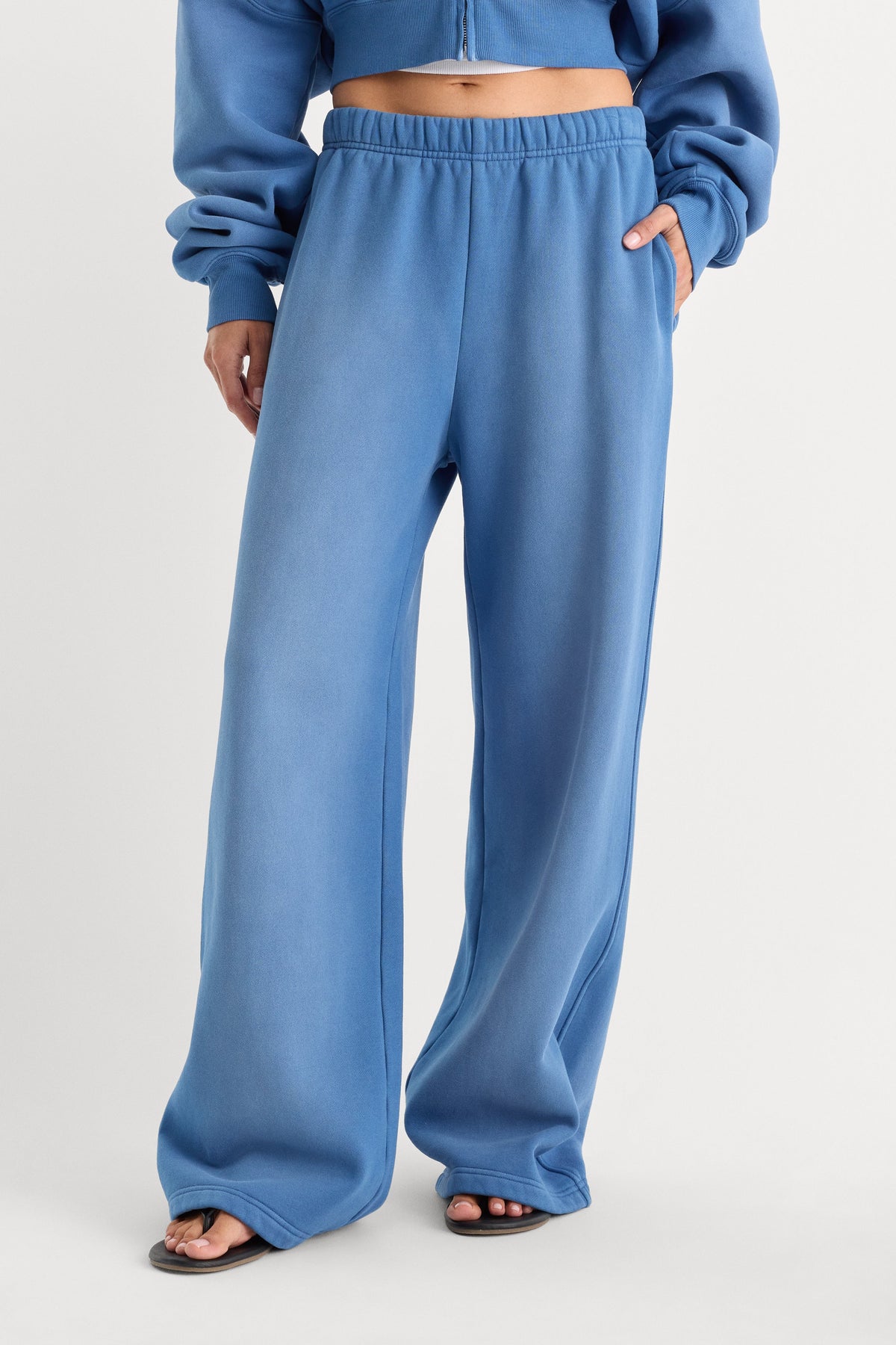 Luxury THE FLEECE SWEATPANT BLUE DRIFT