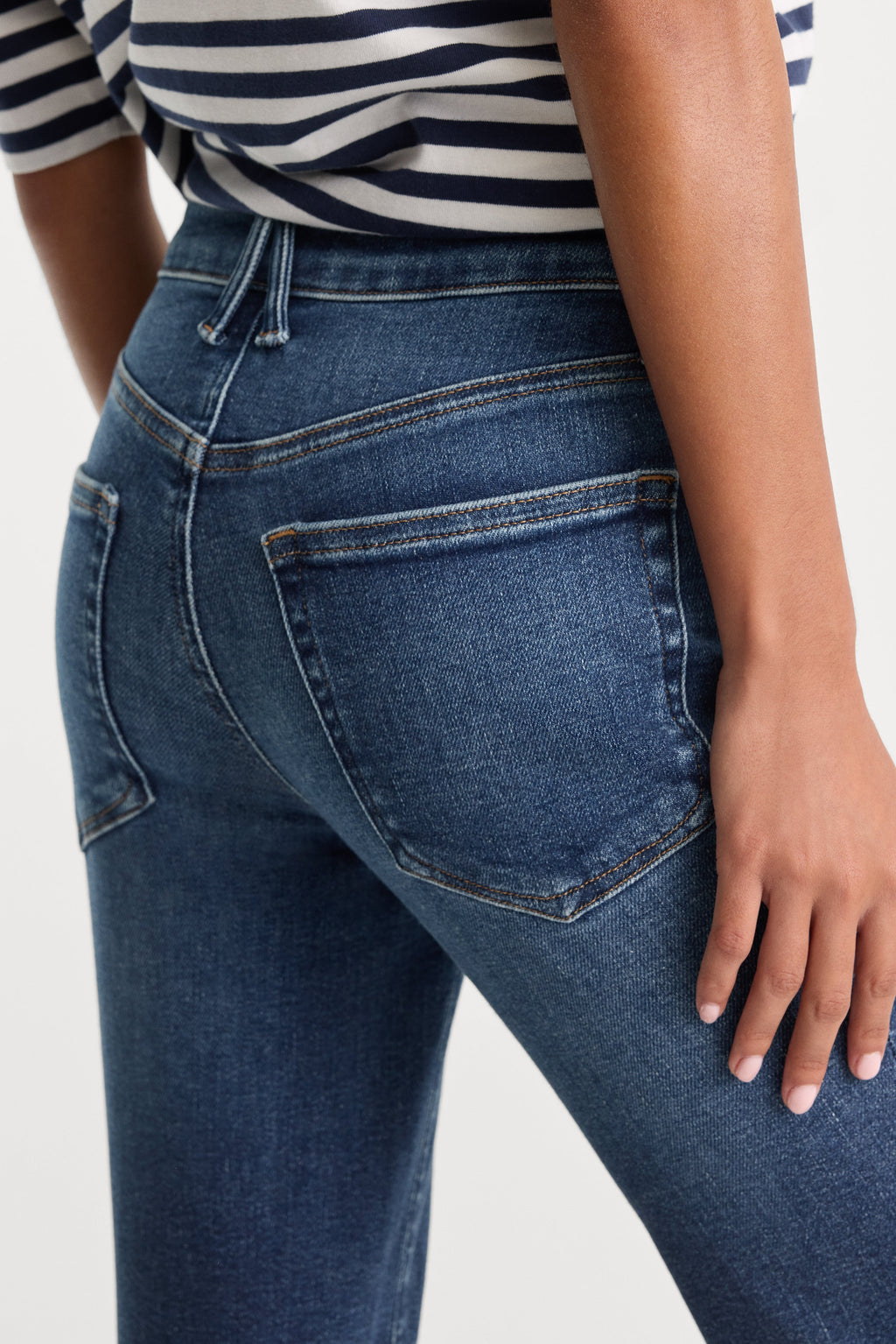 Luxury GOOD PETITE STRAIGHT JEANS INDIGO1230