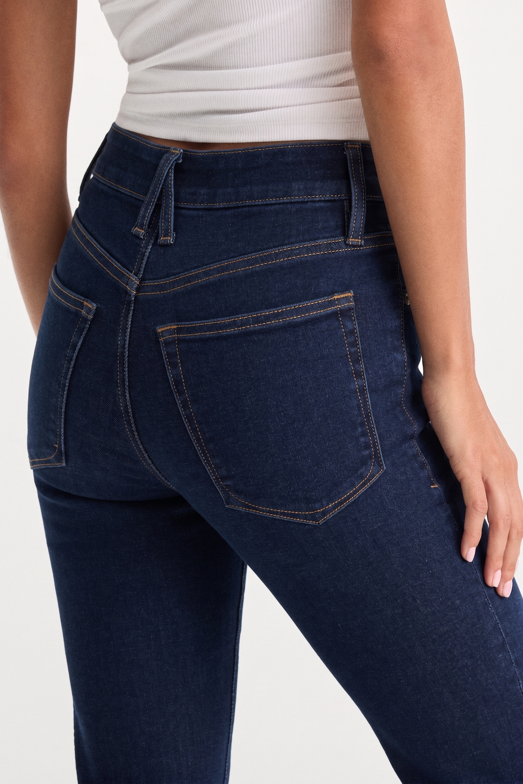 Luxury ALWAYS FITS GOOD PETITE FLARE JEANS INDIGO1317