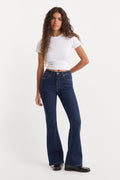 Luxury ALWAYS FITS GOOD PETITE FLARE JEANS INDIGO1317