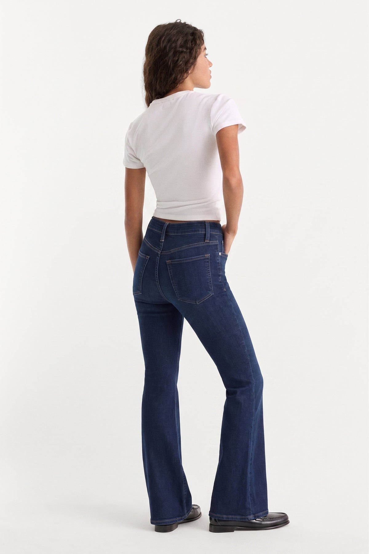 Luxury ALWAYS FITS GOOD PETITE FLARE JEANS INDIGO1317